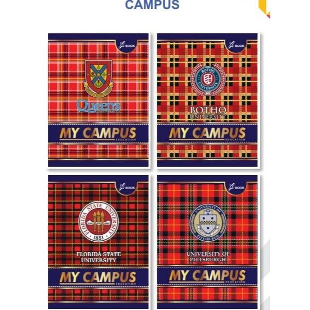 

[C] Buku X-Book Kwarto 38 Lembar (10pcs) AST