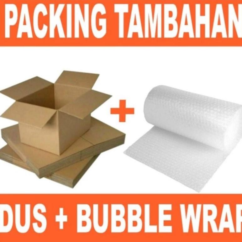 

TAMBAHAN PAKING KARDUS PLUS BUBBLE WRAP AST