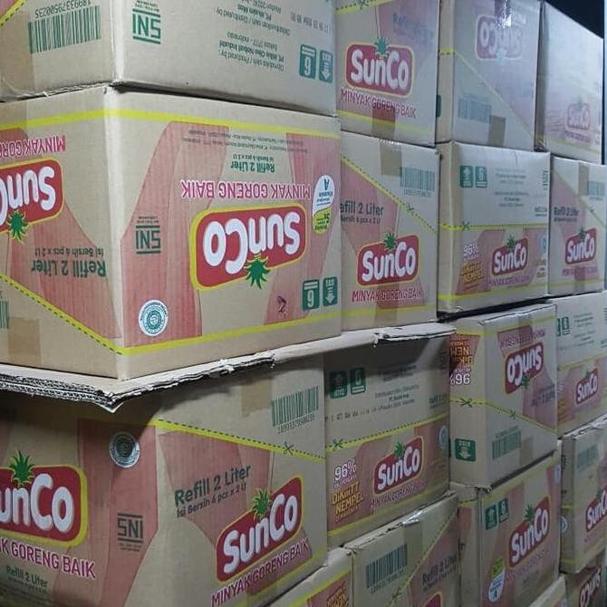 

Minyak Goreng Sunco 2 Liter - 1 Dus@6Bgks