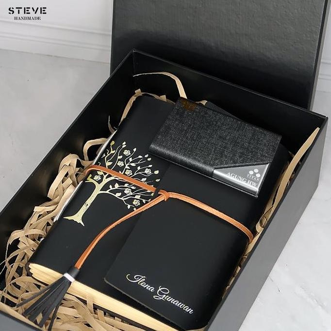 

Gift Set Executive Notebook Tempat Kartu Nama Hadiah Souvenir Company Co