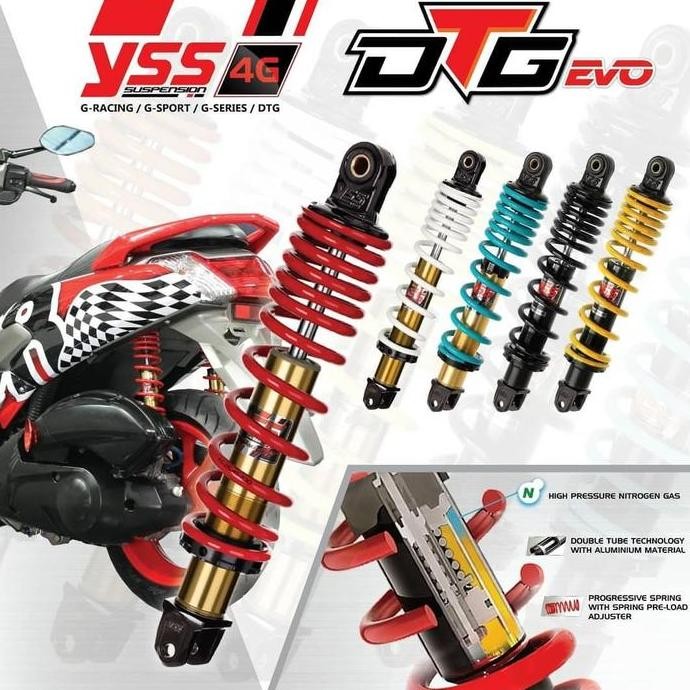 shockbreaker shoc vario 125 vario 150 yss Hybrid DTG Evo 330mm