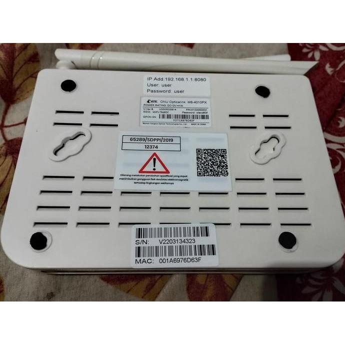 Gpon Ont Yotc M8-4010Px / M2-0100 Antena 2 (Bekas Normal) New Stok
