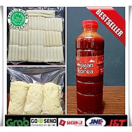 

Paket Keluarga - Topokki 1 Kg + Odeng 1 Kg + Saus 500 Ml