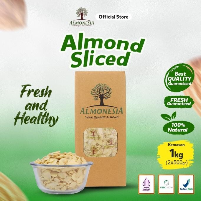 

Almonesia Sliced Almond - 2 X 500Gr