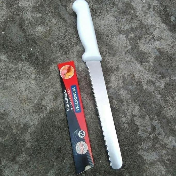 Made In Brazil Tramontina Bread Knife 8" / Pisau Roti 8" Tramontina