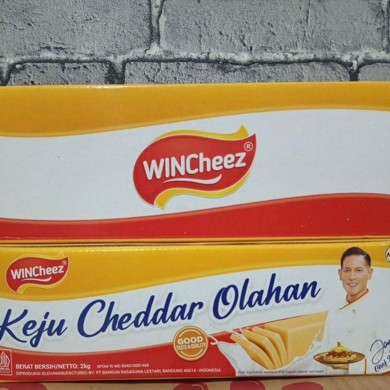 

Keju Wincheez 2kg Cheddar Olahan Keju Cheddar Wincheez 2kg