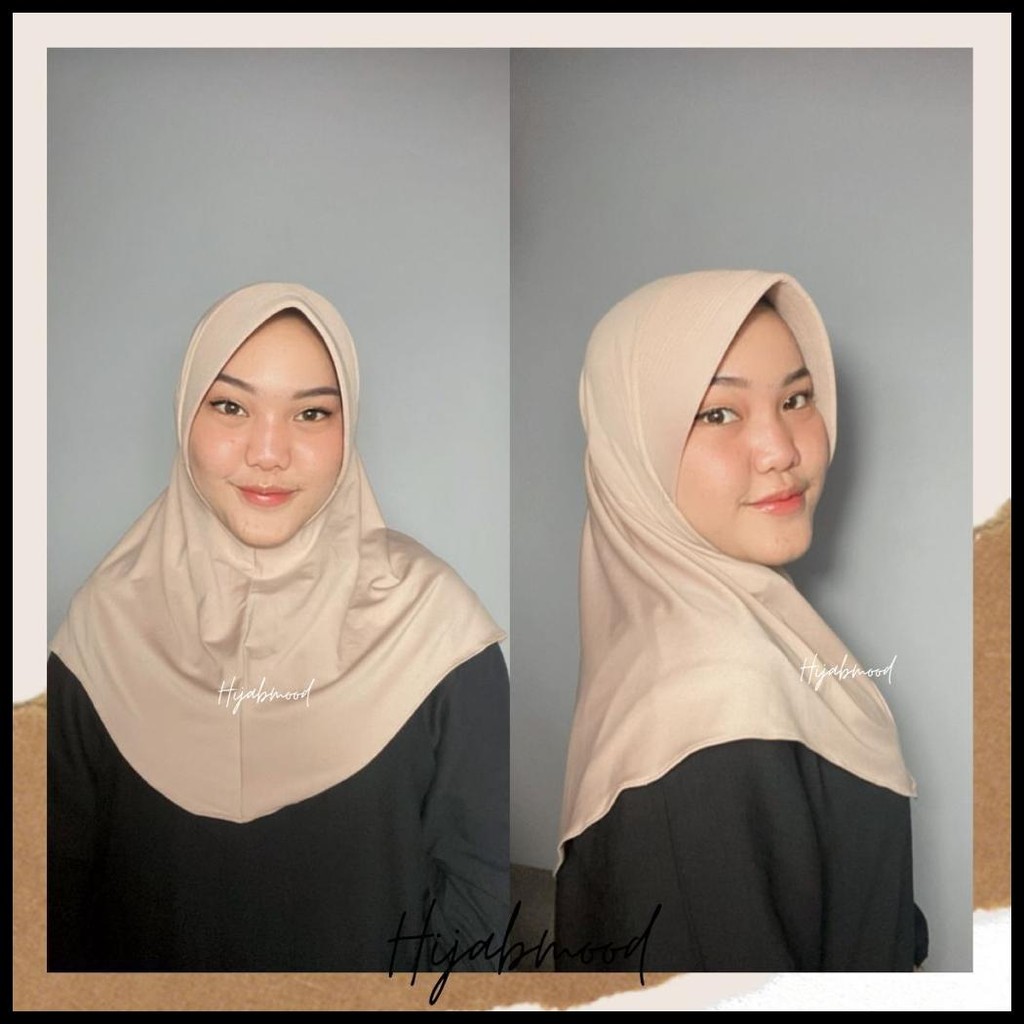 BERGO SPORT UKURAN M / BERGO PED TEBAL / BERGO SPORTY / HIJAB INSTAN