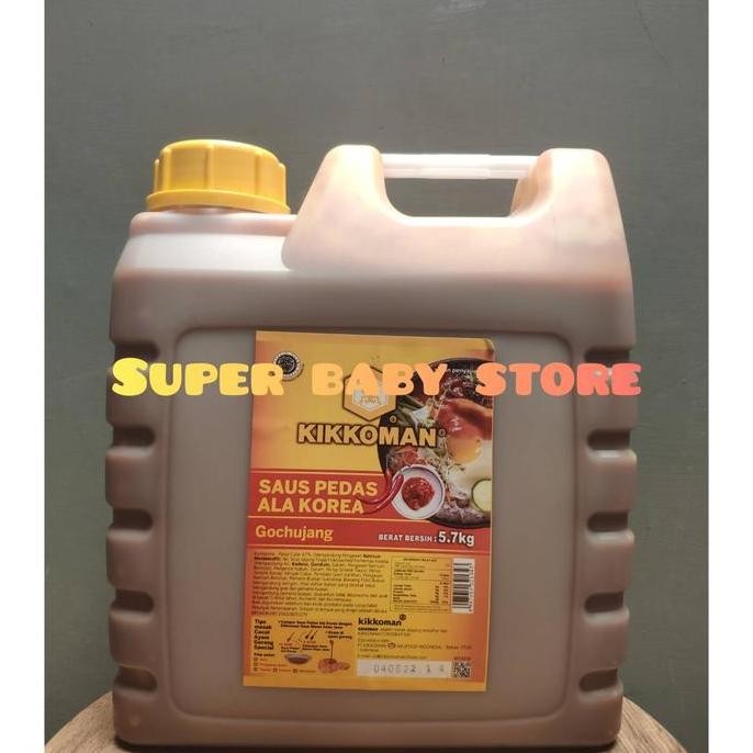 

Kikkoman Gochujang Sauce - Saus Pedas Khas Korea 5 Liter Halal