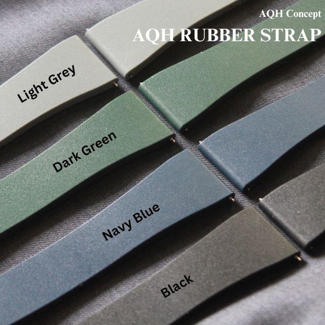 Tersedia New AQH Rubber Watch Strap / Tali jam / Rubber Jam Tangan / Tali Jam Rubber / Rubber Strap