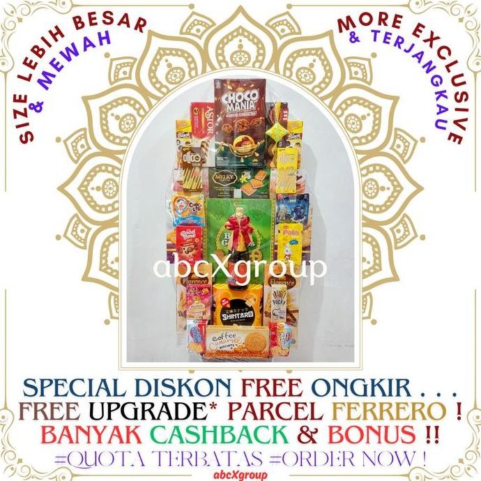 

Parcel Snack Parsel Lebaran Hampers Idul Fitri, Natal, Tahun Baru - Xl