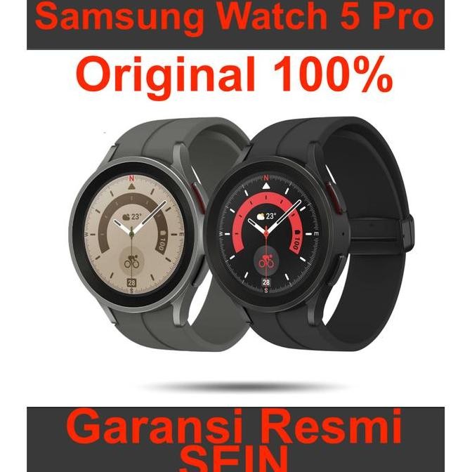 Tersedia Samsung Galaxy Watch 5 Pro Original Resmi SEIN 45mm Watch5 Smart Watch Jam Pintar