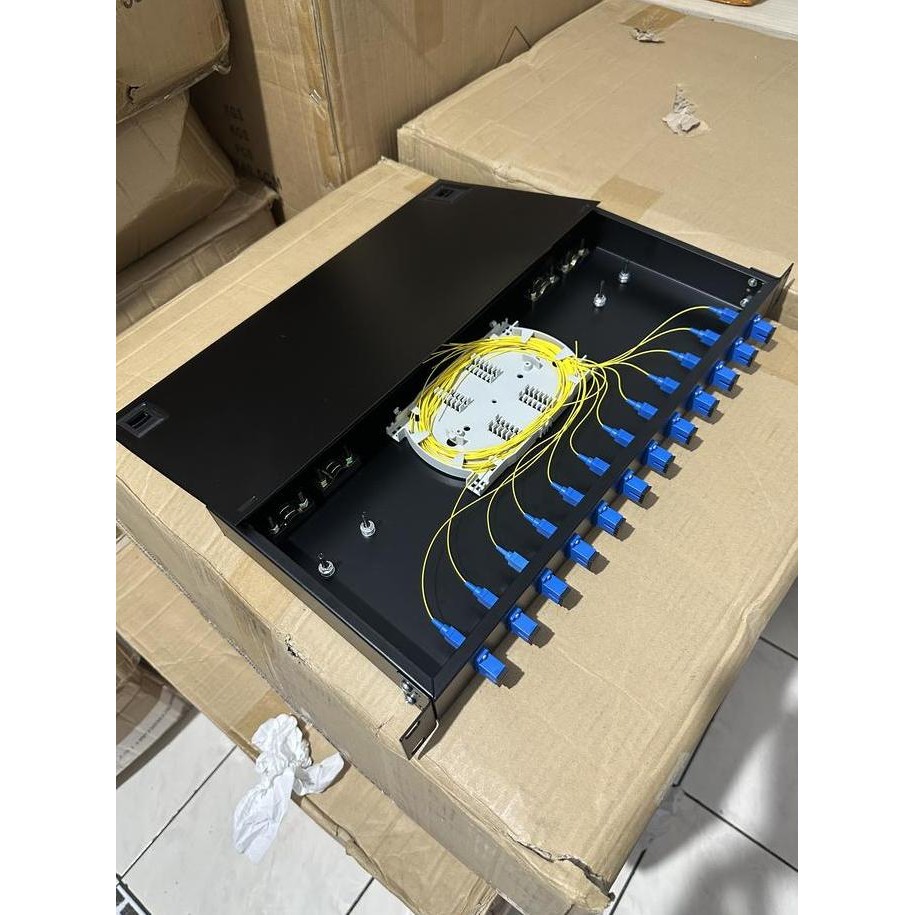 Otb 12 Core Sc Lengkap - Otb Fiber Optik New Stok