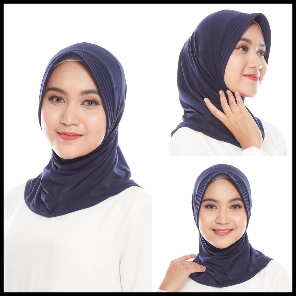 JILBAB SPORT INSTAN JERSEY EIRA | JILBAB SPORTY PET ANTEM | KERUDUNG PENDEK OLAHRAGA PREMIUM