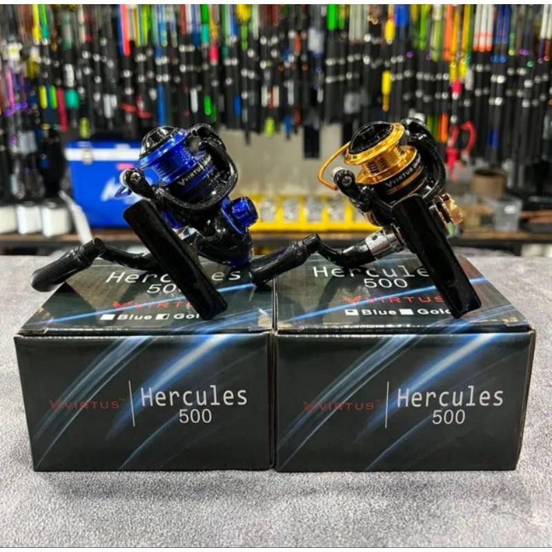 Reel Udang Mini Virtus Hercules 500 (Spool Besi) - Juragan Pancing Murah
