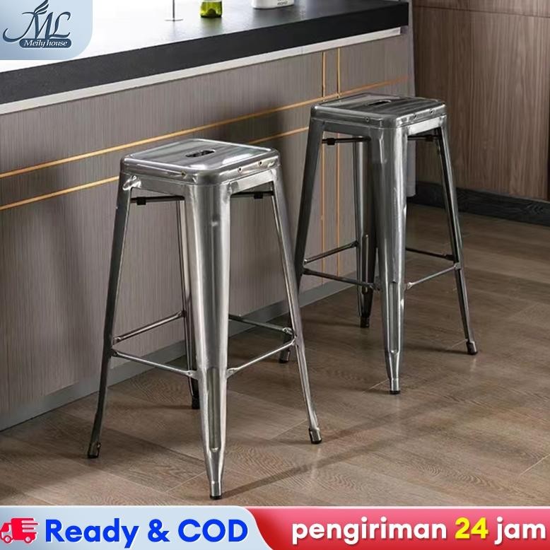 Kursi Bar Besi Kursi Persegi Tinggi Kursi Tolix Kursi Tinggi Kursi Besi Kursi Cafe