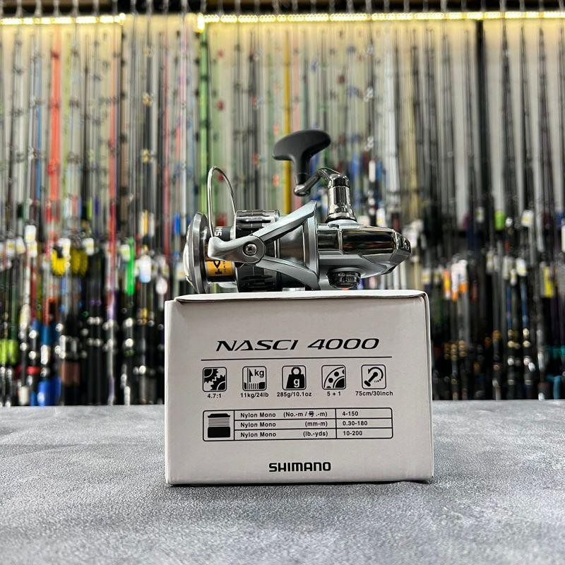 Reel Spinning Shimano Nasci C3000 Dan 4000 - Juragan Pancing Murah