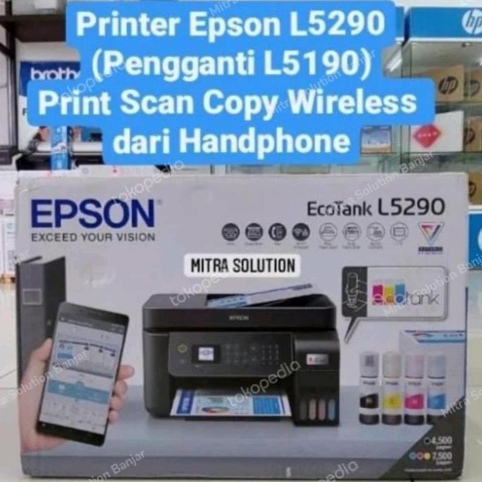 Printer Epson L5290 L-5290 L 5290 Baru Pengganti L5190 L-5190 L 5190 New Stok