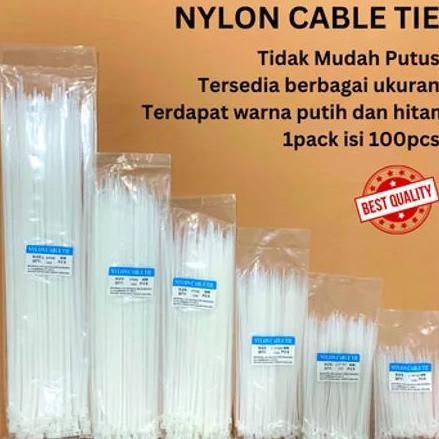

Kabel Ties Cable Ties Kabel Tis Cable Tie Klip 100 150 200 300 Isi 100 Co