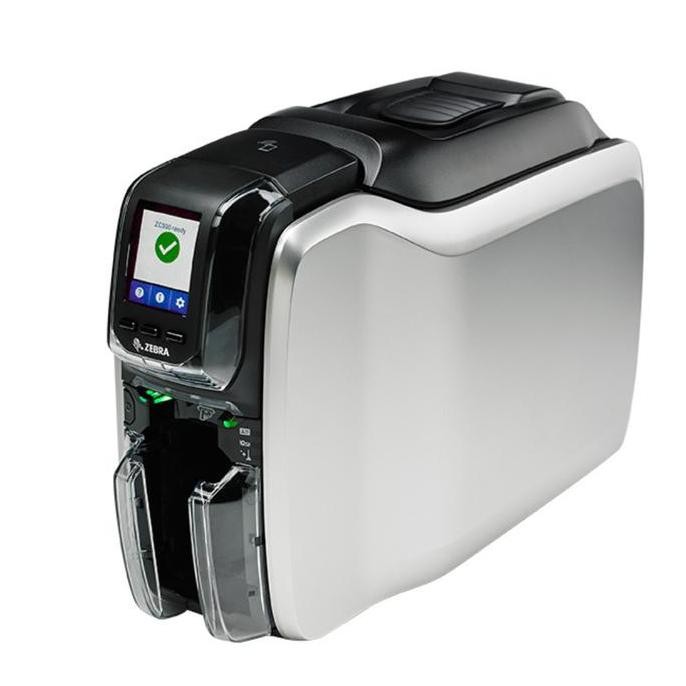 Printer Id Card Zebra Zc300 - Printer Kartu Id Zebra Zc300 / Zc 300 New Stok