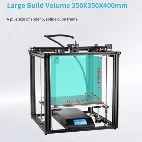 Creality Ender 5 Plus Printer 3D Ukuran Besar Autoleveling Touchscreen New Stok