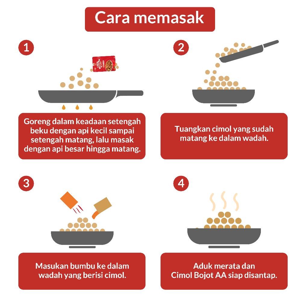 

Paket Hemat Cimol Bojot AA isi Ayam X Mozzarella