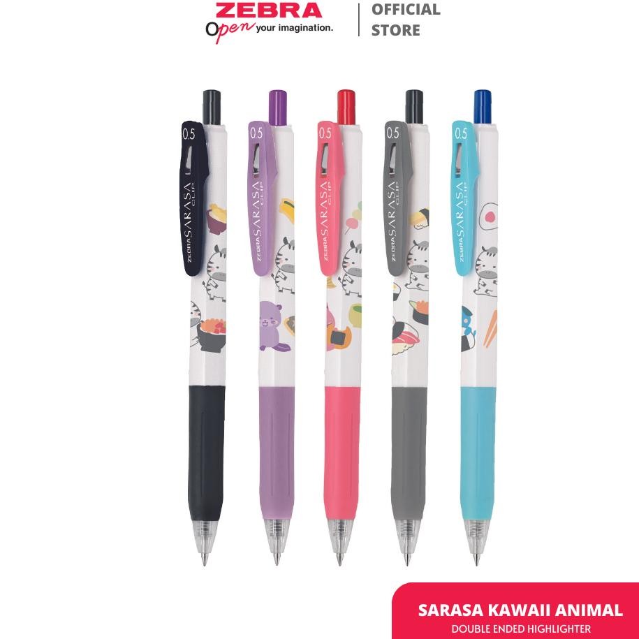 

Asaba Bandung - Zebra Pulpen Gel Sarasa Clip 0.5mm Kawaii Series - satuan & isi 5pcs - ISI 5 PCS
