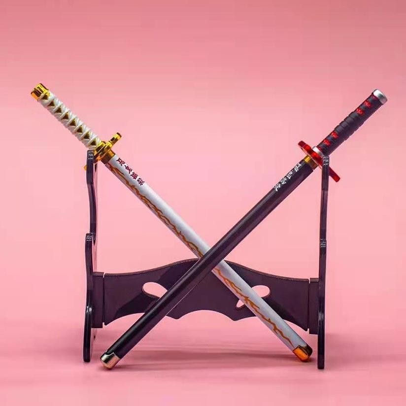 

Swordpen Demon Slayer Kimetsu No Yaiba Tanjiro Zenitsu Giyu Rengoku Pena Pulpen Pedang Sword Pen Anime