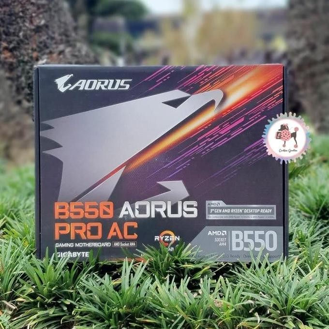 GIGABYTE B550 AORUS PRO AC AMD RYZEN MOTHERBOARD