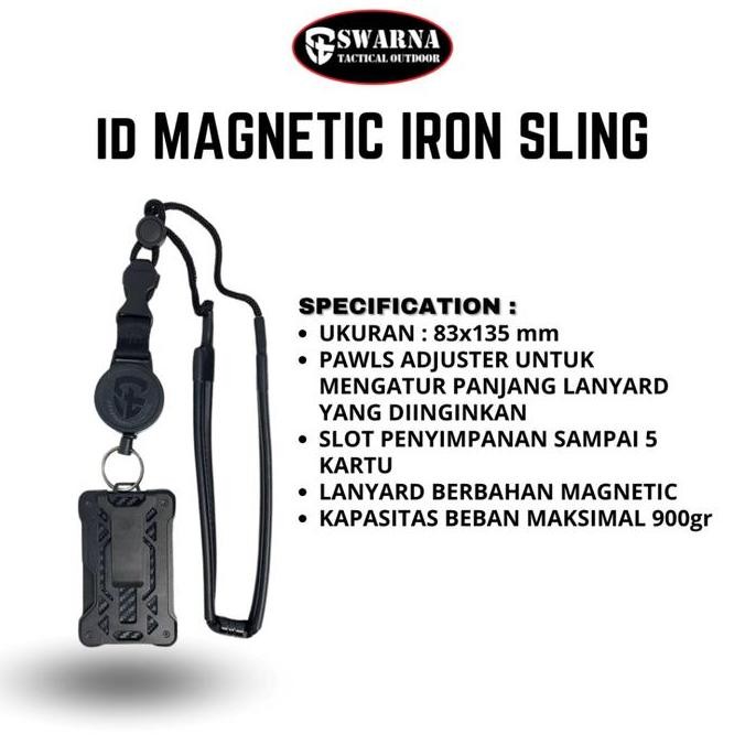 

Lanyard Tali Paragon - Lanyard Tactical - Lanyard Id Guard - Name Tag - Swarna Tactical Co