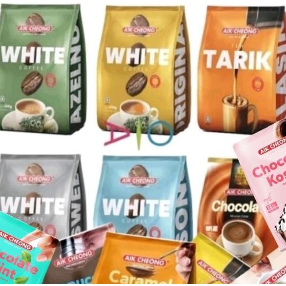 

Aik Cheong White Coffee Cafe Art Chocolate Teh Tarik