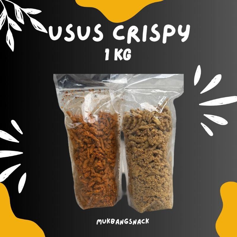 

[PROMO] KERIPIK USUS CRISPY PEDAS 1KG RENYAHHH