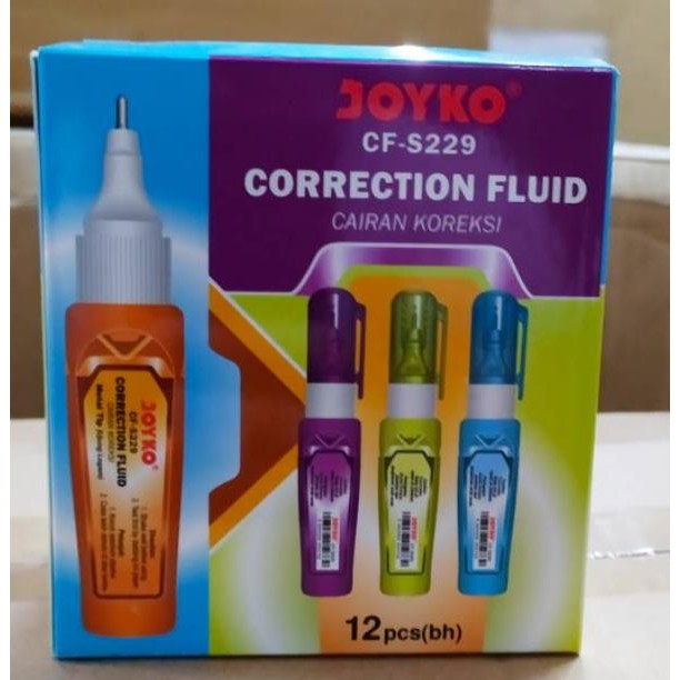 

Correction Fluid | Tipex Cair Joyko CF 229 - Lusinan - 12pcs