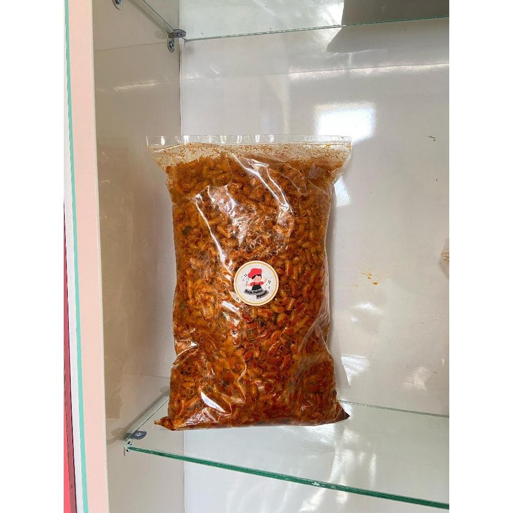 

Makroni cikruh 1 KG pedas daun jeruk pedas,extra pedas gurih