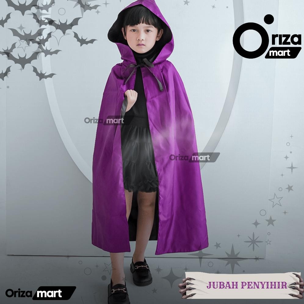 PENYIHIR UNGU | JUBAH PENYIHIR | PENYIHIR ANAK | COSPLAY PENYIHIR AST