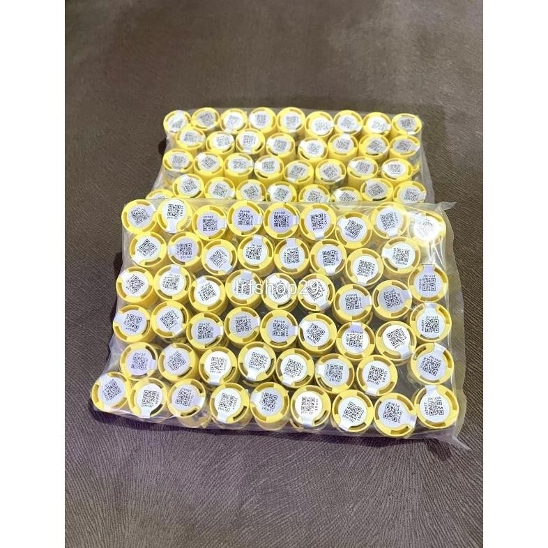 Tutup Tabung Gas Segel Plastik  12Kg & 5.5Kg Terbaru (Isi 100 Pcs)