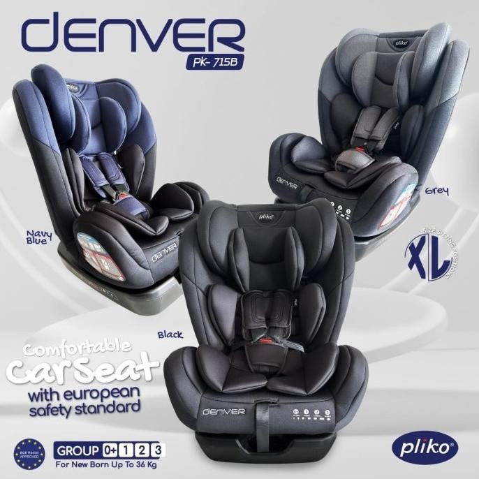 Pliko Denver Car Seat - Kursi Mobil Anak Bayi AST