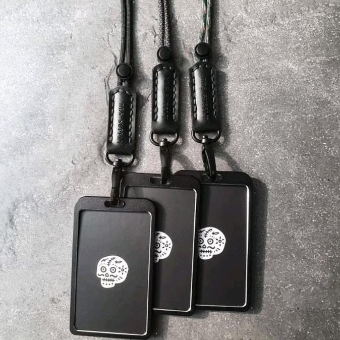 

Bds Scott - Minimalist Paracord Leather Lanyard Id Holder Co
