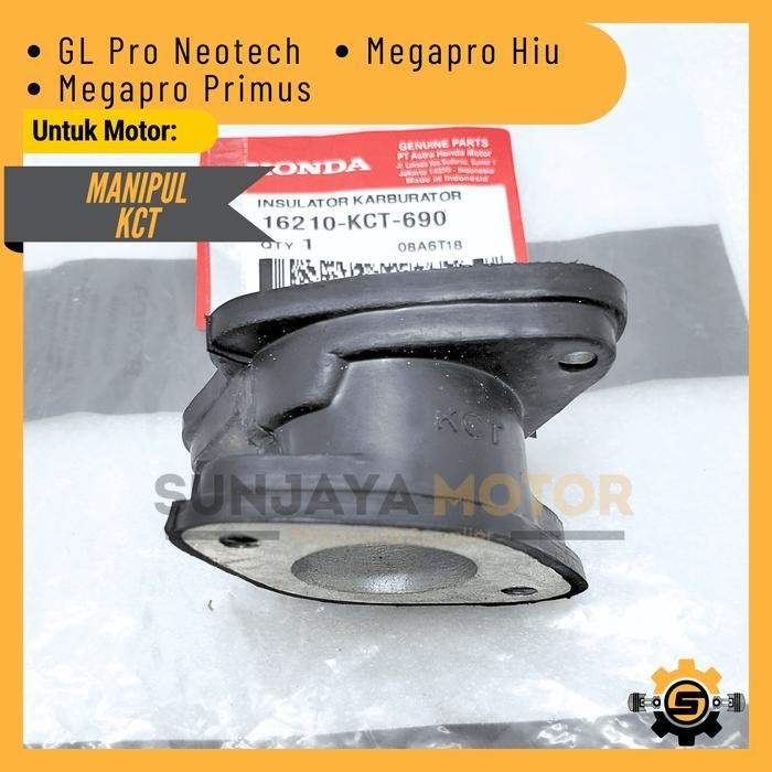 Manifold Kct Intake Manipul Original Honda Megapro Primus Gl Pro Neotech Megapro Hiu Manipol Maniful