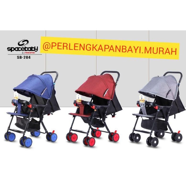SPACE BABY Stroller SB 204 Kereta Dorong Bayi SPACEBABY SPACE BABY Stroller SB 204 Kereta Dorong Bay