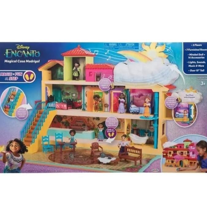 Disney Encanto Magical Madrigal House Playset with Mirabel Doll