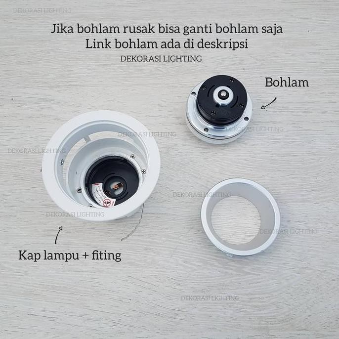 Lampu downlight led 7w focus sorot spotlight inbow dekor