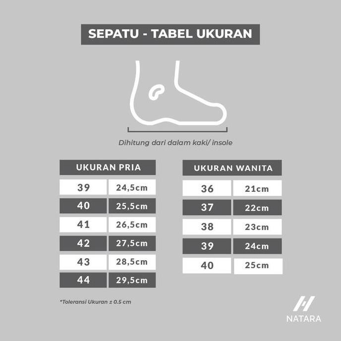 Sepatu Putih Pria White Sneakers Cowok Natara Celtron Full White