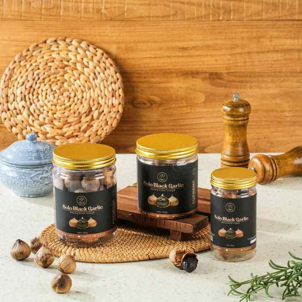 

(PREMIUM) TRUorganic Bawang Hitam Tunggal Black Garlic 250gr