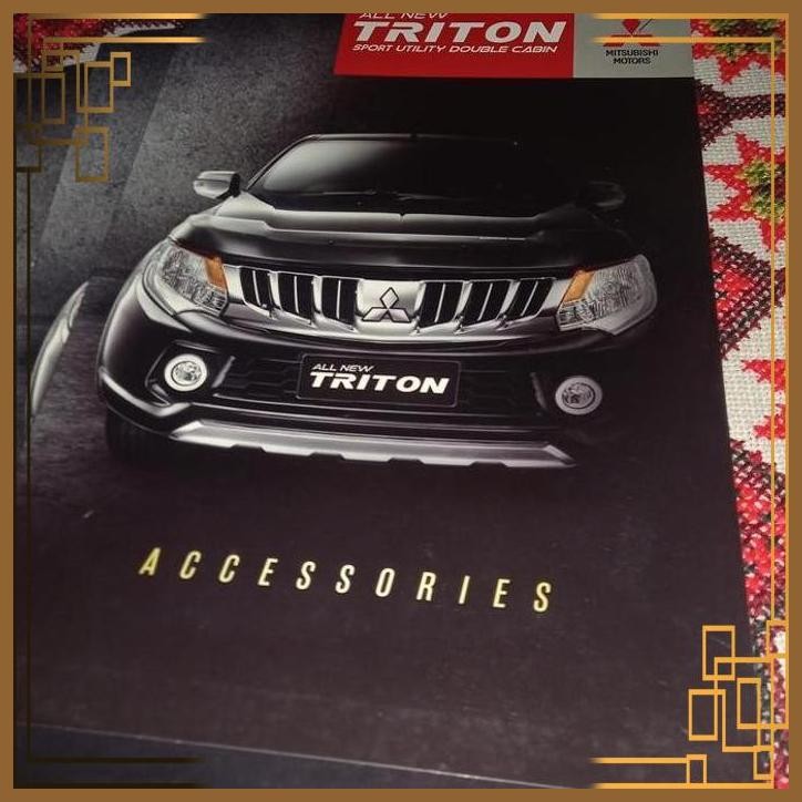 [RBM] BROSUR MITSUBISHI ALL NEW TRITON ACCESSORIES 4 HLMN