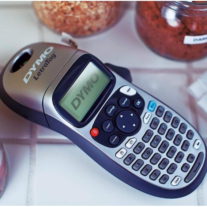 

Dymo Letratag Letra Tag Lt-100H Lt100H Handheld Label Maker Offices New Stok
