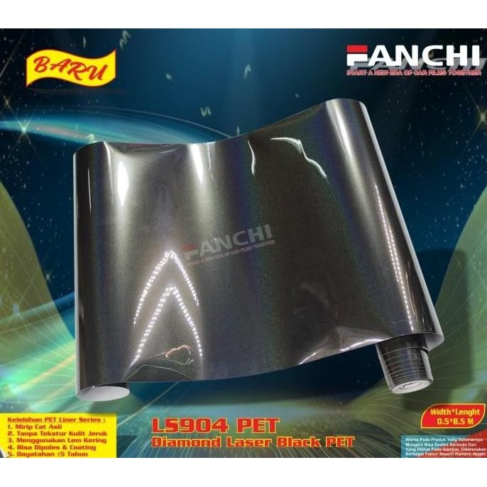 

HRG DISKON Sticker PET & Laser Diamond Fanchi 50cm (rol)