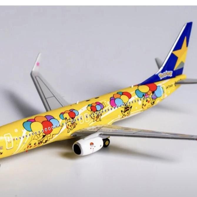 Diecast Pesawat Skymark B 737-800 Pokemon 1/400 By Ng Model