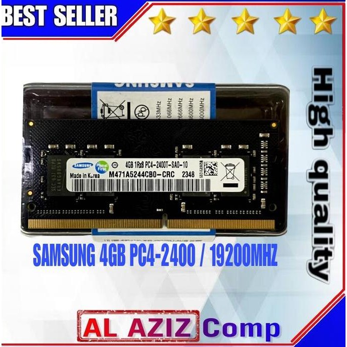 RAM LAPTOP SAMSUNG 4GB DDR4 PC4-2400T