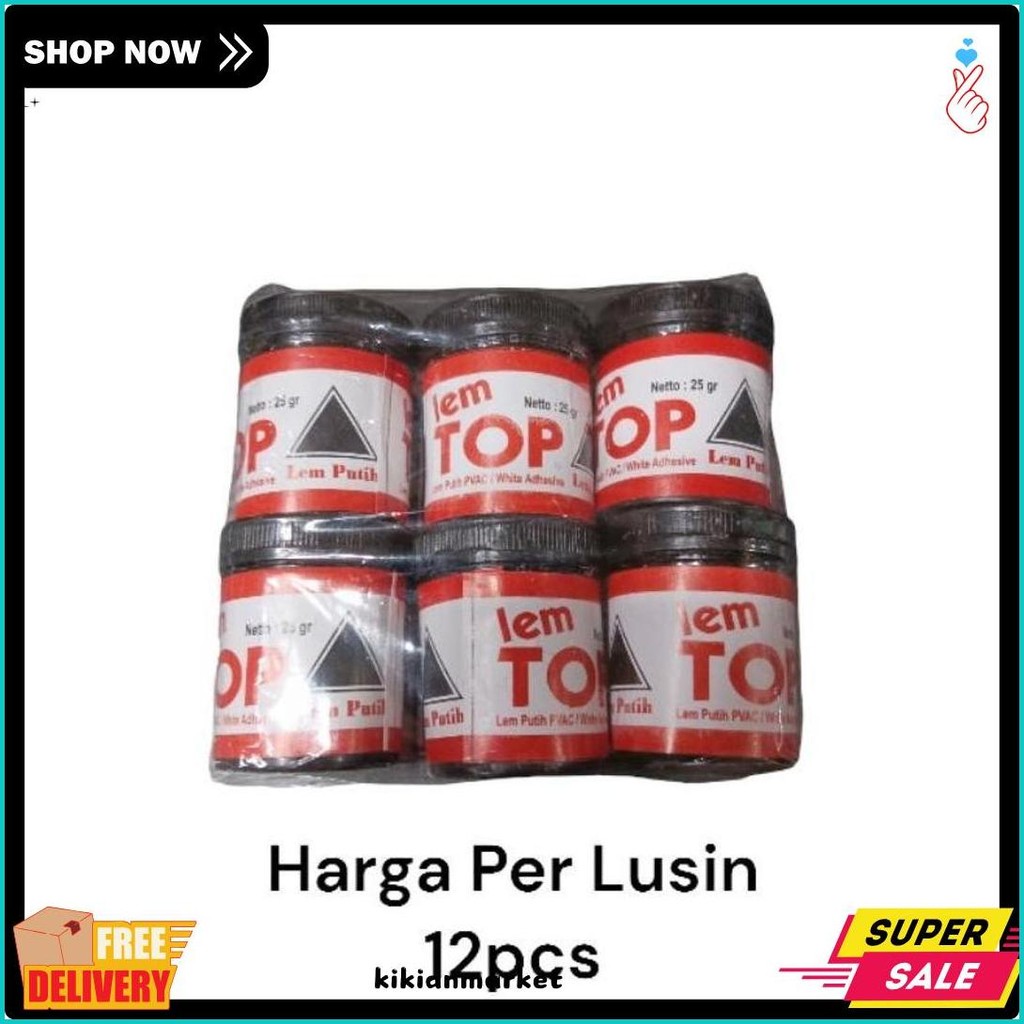 

Lem Top Mini/Lem Kertas Kecil Harga Per Lusin 12Pcs Flash Sale! Diskon Hingga 70%
