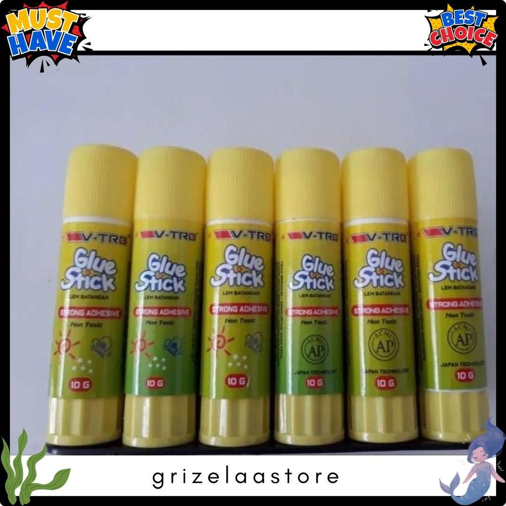 

Glue Stick Kuning Merk Vtro-Lem Stick Kertas Yellow 24Pcs Terlaris! Produk Ini Banyak Dicari